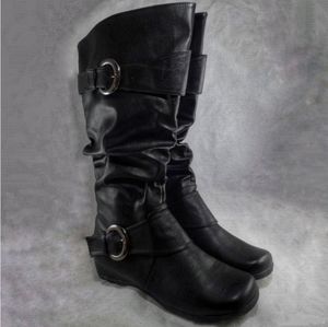 JV Mid Calf Boots Black